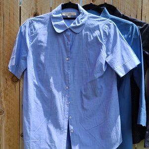 Ann Taylor - Slim fit, short sleeve button down
